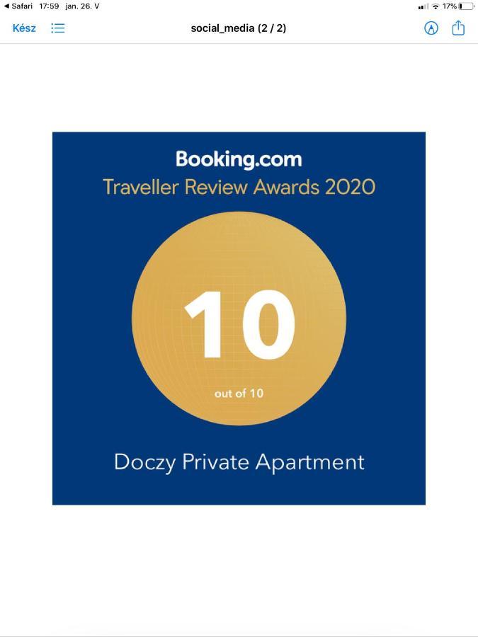 Doczy Private Apartment Debrecen Luaran gambar